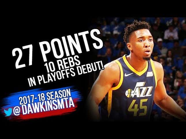Donovan Mitchell Isn't Wasting Any Time