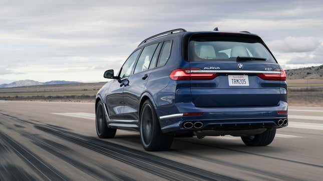 Image for article titled Alpina's Only SUV In America Is The New 612-HP 2021 BMW Alpina XB7