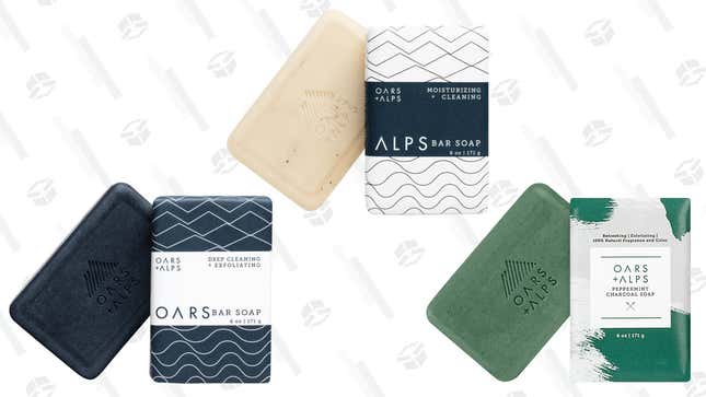 Blue Charcoal Oars Bar Soap | $10 | Oars + Alps