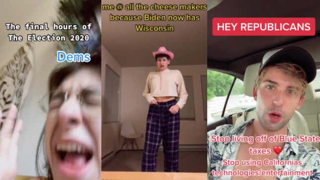 Image for article titled TikTok Is Not Handling This Election Very Well