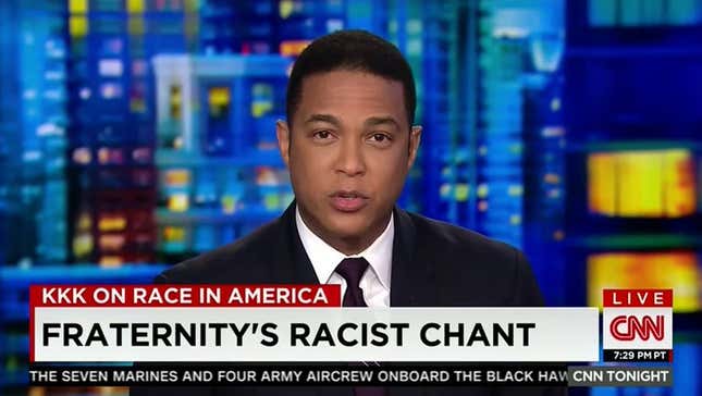 Here Is Don Lemon Interviewing A Ku Klux Klan Member