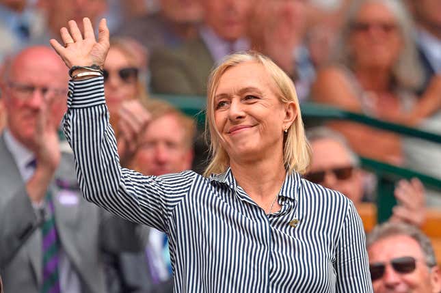 Martina Navratilova talks COVID and the French Open with Deadspin