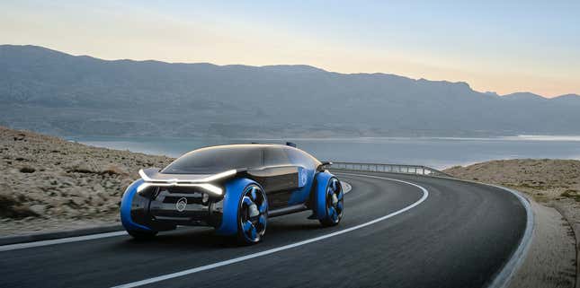 Image for article titled Citroën's Weepy-Emoji Concept Is an Interesting Study of What You Get After Building Cars for a Century