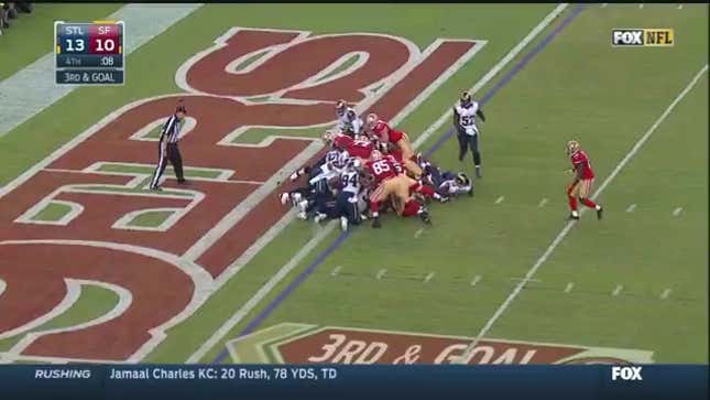 Colin Kaepernick's Fumble Was The Most Devastating Play Of Week 9