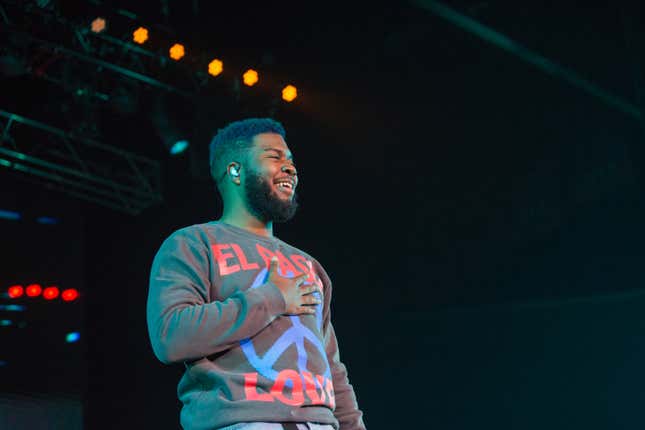 Image for article titled Khalid Benefit Concert Raises $500,000 for El Paso Shooting Victims