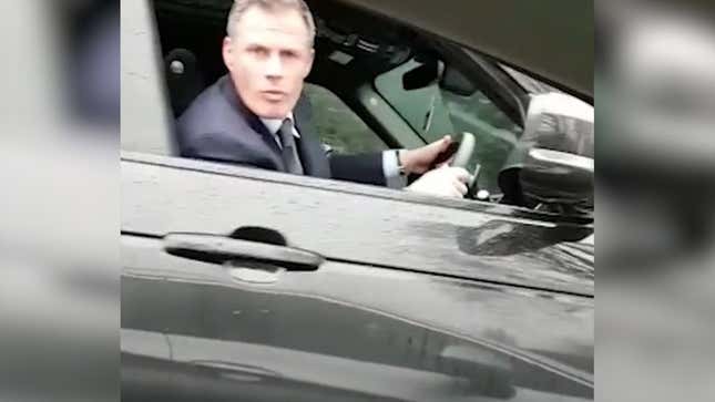 Sky Sports Suspends Jamie Carragher After He Spits At Heckler And His Daughter