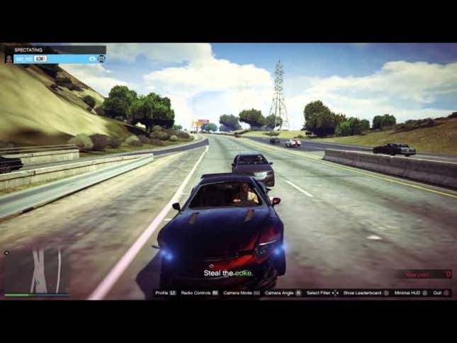 <em>GTA </em>Game Slowly Descends Into Glitch Hell