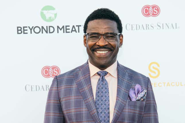 Image for article titled Watch: Michael Irvin and Stephen A. Smith Argue Like Old Black Men With Receding Hairlines