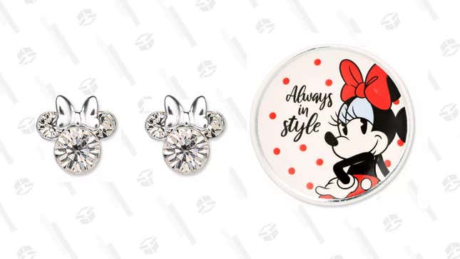   Minnie Mouse Crystal Stud Earrings | $32 | Macy’s | Use Code FRIEND