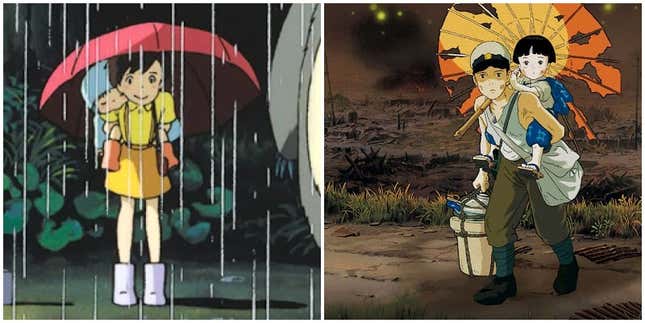 Grave of the Fireflies Hayao Miyazaki Studio Ghibli Japanese