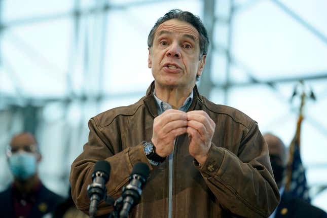 Image for article titled NY Gov. Andrew Cuomo to Face Impeachment Investigation; Congressional Delegation Calls on Him to Resign