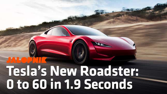Surprise: There's A New Tesla Roadster With 620 Miles Of Range