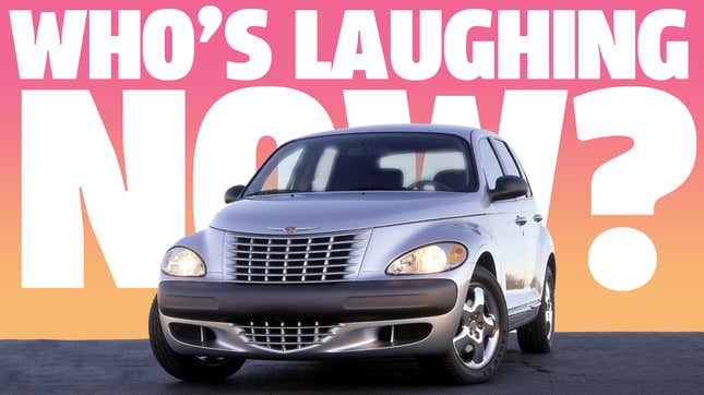 A totally innocent-looking Chrysler PT Cruiser