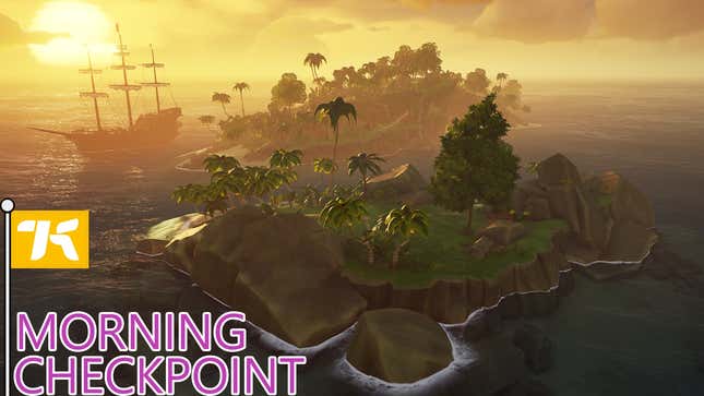 Image for article titled A Sea Of Thieves Player Is Hiding On An Island And Waiting For You