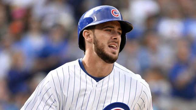 Image for article titled Teammates Unnerved By Kris Bryant’s Repeated Attempts To Break Cubs’ Curse With Slaughtered Goats