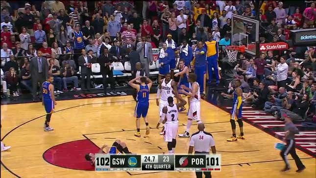 Andrew Bogut Has A Fractured Rib Dangerously Close To His Lungs