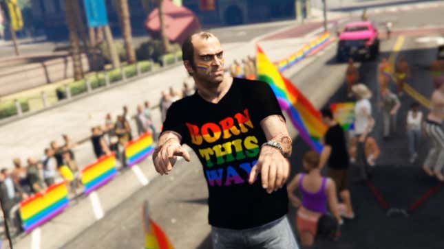 <i>GTA V</i> Getting LGBT Pride Parade Mod