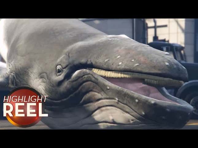 Rude Whale Invades <i>GTA V</i> On PC