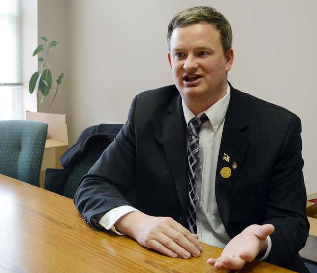 Jason Ravnsborg speaks in Sioux Falls, S.D. South Dakota Attorney General Jason Ravnsborg reported hitting a deer with his car on Saturday night but actually killed a pedestrian whose body was not found until the next day, state investigators said Monday, Sept. 14, 2020.