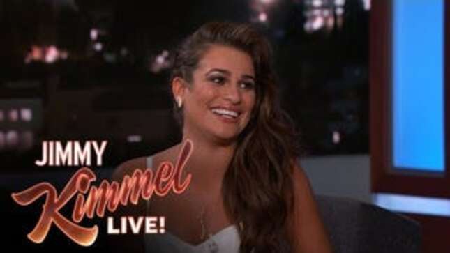 Lea Michele Once Barfed While Singing 'Let It Go'; We Need the Video