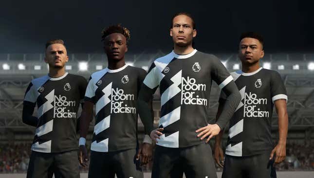 Image for article titled EA Trying New Technology To Fight FIFA 21&#39;s Racism Problem