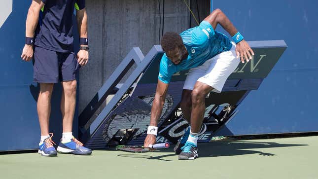 Tennis Infrastructure Seeks Revenge On Gaël Monfils For Kicking It To Death