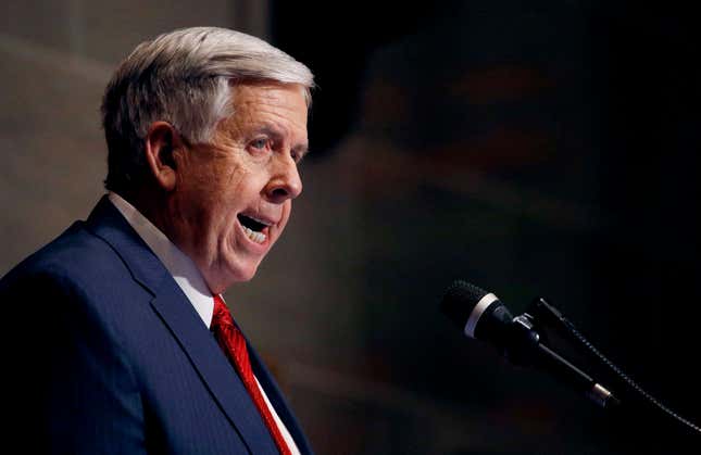 On Wednesday, May 15, Missouri Gov. Mike Parson called on state senators to take action on a bill to ban abortions at eight weeks of pregnancy, the latest GOP-dominated state emboldened by the possibility that a more conservative Supreme Court could overturn its landmark ruling legalizing the procedure.