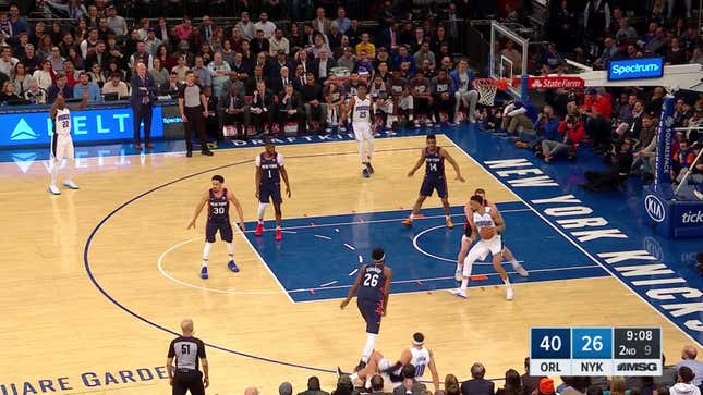 Enter Mitchell Robinson's Airspace At Your Own Peril