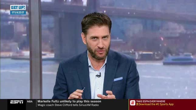 ESPN Zooms Way In On Adam Silver To Avoid Broadcasting Bill Simmons's Face