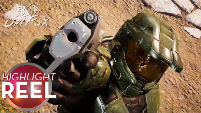 Master Chief Absolutely Demolishes Frieza