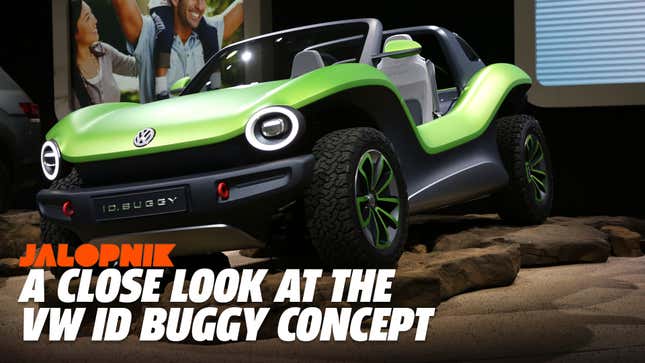 The Electric Volkswagen ID Dune Buggy Concept Is So Cool It’s Begging to Get Made