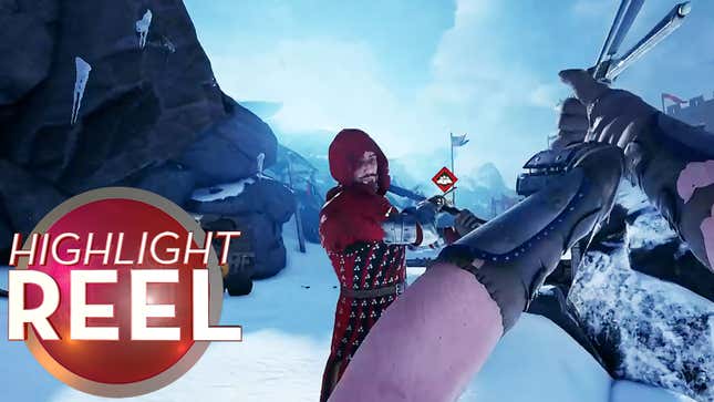 <i>Mordhau</i> Player Has The High Grou-