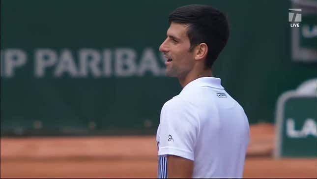 Enough With The Boob-Throwing Celebration, Djokovic