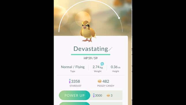 Pokémon Go Player Finds A Use For All Those Pidgeys<em></em><em></em>