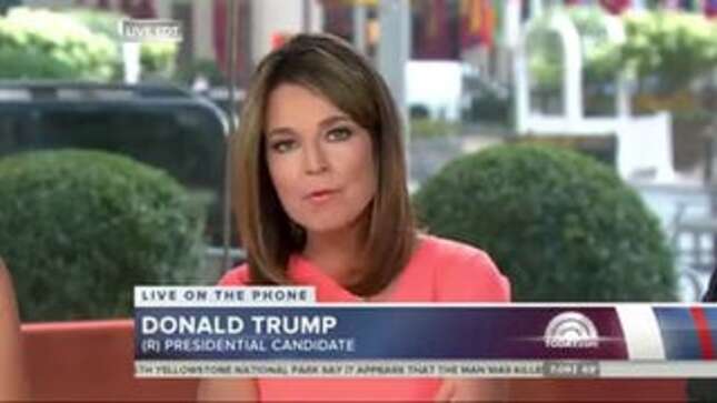 Trump: Trump Would Never Make Joke About That Bimbo Megyn Kelly's Period