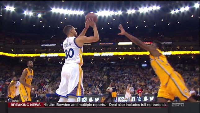 Stephen Curry Is A Fictional Character From Planet X