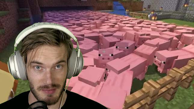 Image for article titled Minecraft Is The Top YouTube Game Of 2019, Thanks To A Boost From PewDiePie