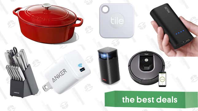 Image for article titled Monday&#39;s Best Deals: Cuisinart Gold Box, Roomba Vacuum, Anker Nebula Apollo, and More