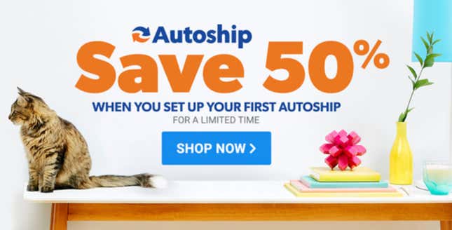 50% Off Your First Autoship Order | Chewy