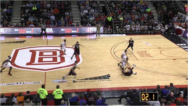 High School Basketball Player Hits A Buzzer-Beater From Goddamn Neptune