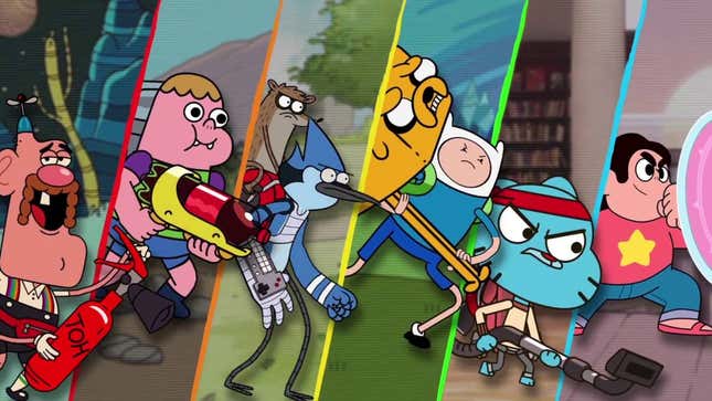 Cartoon Network Gets Everybody Together For A Old School Sidescrolling Brawler