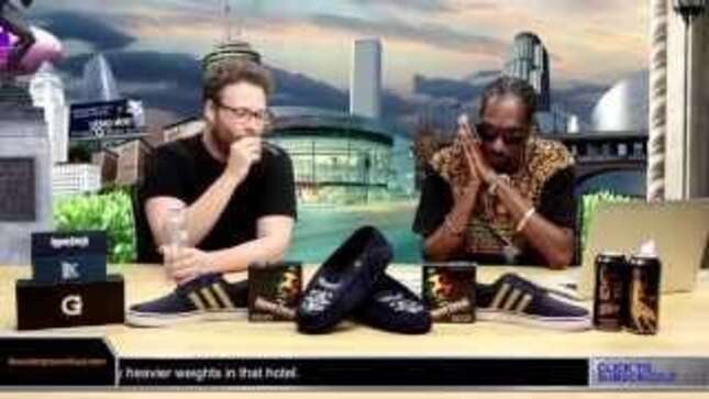 Seth Rogen and Snoop Dogg Get High, Discuss the Etymology of 'Chronic'