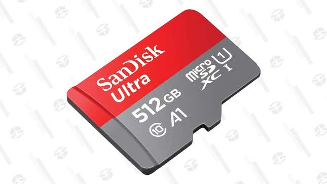 SanDisk 512GB microSD Card | $80 | Amazon