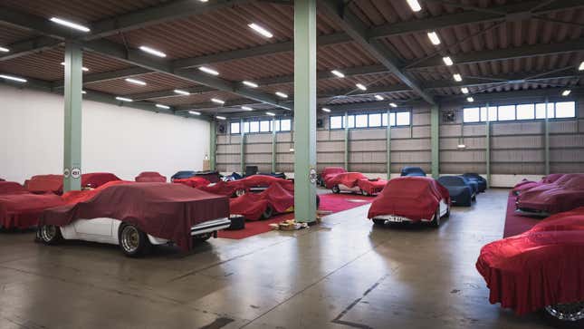 Image for article titled This Man Owns Over 100 Cars Including That Road-Legal Porsche 962