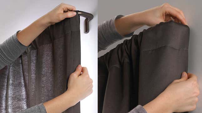 Umbra Twiliight Room Darkening Curtain Rod | $27 | Amazon