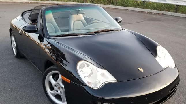 Image for article titled At $11,995, Could This 2002 Porsche 911 Cabriolet Be Your Big Spring Fling?