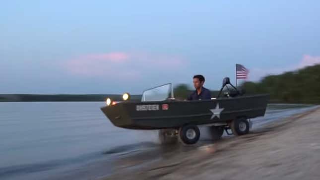 Image for article titled Watch A YouTuber Make A Simple Amphibious Car