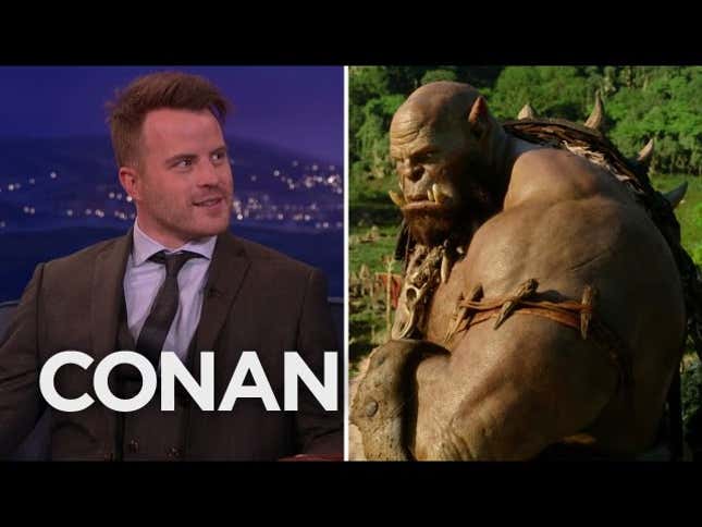<i>Warcraft</i> Movie Actor Tells Conan O'Brien How <i>World Of Warcraft</i> Saved His Life