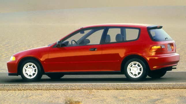 An EG-Generation (1992 to 1995) Honda Civic Hatchback