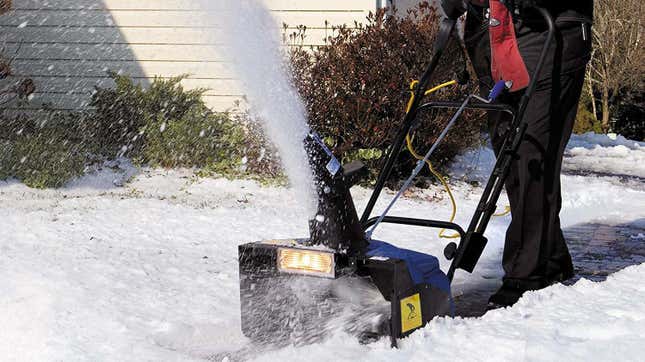 Sun Joe Electric Single Stage Snow Thrower | $105 | Amazon
